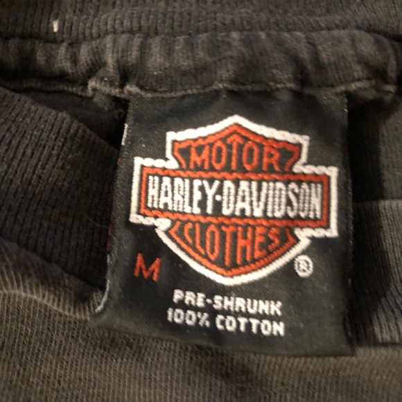 Vintage Harley, Davidson, Orange County, single stitch, RK Stratham - Picture 7 of 8
